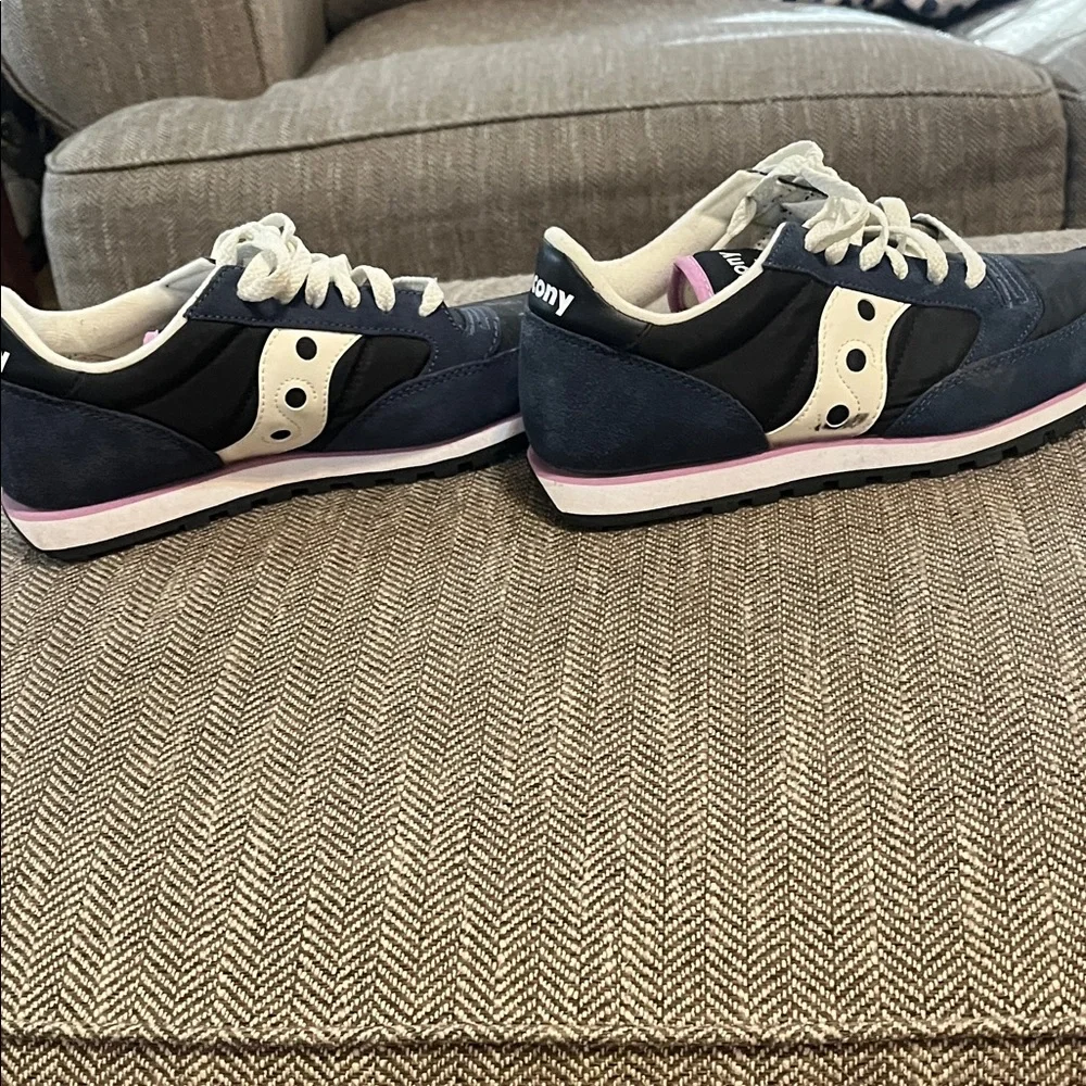 Saucony Women's Sneakers - Navy, Black, and White - Picture 4 of 4
